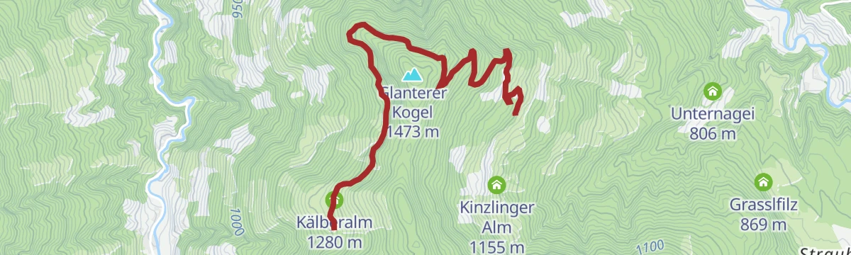 Route map: 294 | Glanterer Kogel